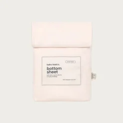 Babu Basics Organic Cotton Moses Basket Fitted Sheet - 30 x 67cm Online