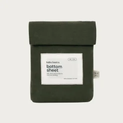 Babu Basics Organic Cotton Bassinet Oval Fitted Sheet - 58 x 72cm Outlet