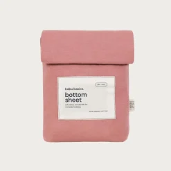 Babu Basics Organic Cotton Bassinet Oval Fitted Sheet - 58 x 72cm Outlet