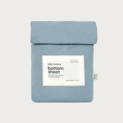 Babu Basics Organic Cotton Bassinet Oval Fitted Sheet - 58 x 72cm Outlet