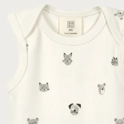 Babu Organic Cotton Singlet Bodysuit Clearance