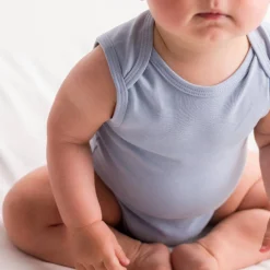 The Sleep Store Baby Basics Organic Cotton Singletsuit Fashion