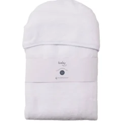 The Sleep Store Baby Basics Toddler Hooded Towel White New