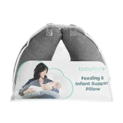 Baby First Feeding & Infant Support Pillow Grey Clearance