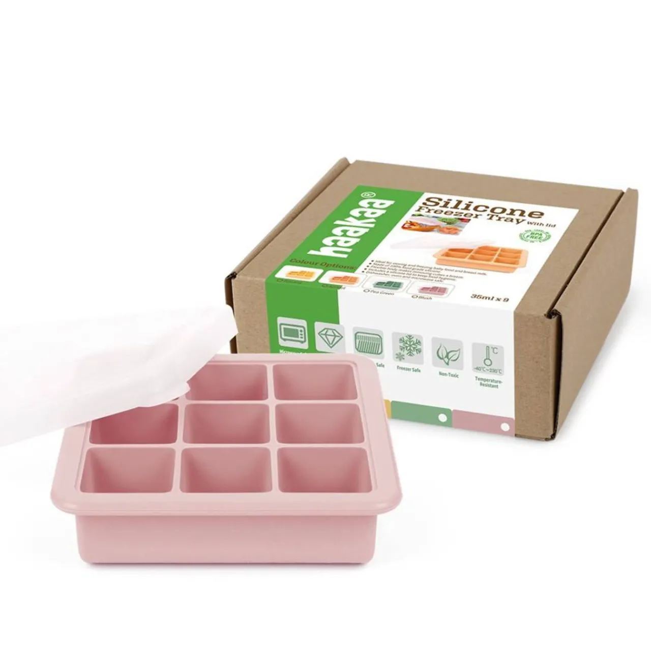 Haakaa Baby Food and Breast Milk Freezer Tray - 9 Compartments Clearance