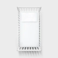 BabyRest Bamboo Fitted Sheet 140 x 70cm White Sale