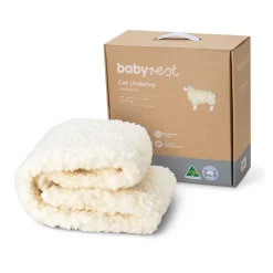 BabyRest Lambswool Underlay - Portacot Discount