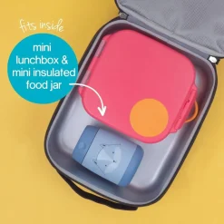 B.box Insulated Lunch Bag with Drink Holder Bunny Hop Sale