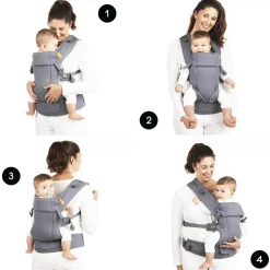 Beco Gemini Cool Mesh Baby Carrier Fashion