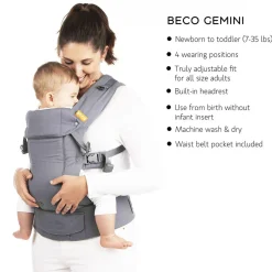 Beco Gemini Cool Mesh Baby Carrier Fashion