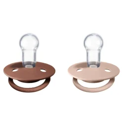 Bibs De Lux Silicone Colour Mix 2pk - One Size New