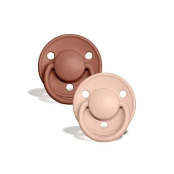 Bibs De Lux Silicone Colour Mix 2pk - One Size New