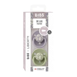 Bibs x LIBERTY De Lux 2pk - Silicone - One Size Hot