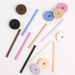 Bink Mini Straw & Cap - Discontinued Colours Hot