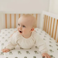 BO & KO Baby Fitted Cot Sheet 70 x 130cm Outlet