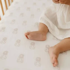 BO & KO Baby Fitted Cot Sheet 70 x 130cm Outlet