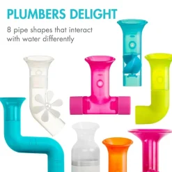 Boon Bath Toy Bundle - Pipes, Tubes & Cogs Discount