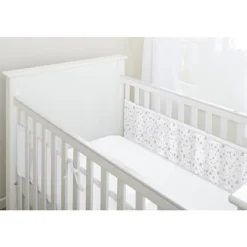 BreathableBaby Breathable Baby - Breathable Print Mesh Cot Liner - 2 Sides / Solid-end cots Online