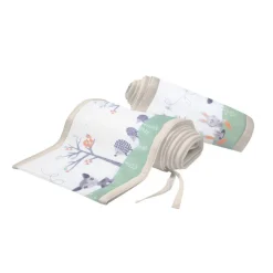 BreathableBaby Breathable Baby - Breathable Print Mesh Cot Liner - 2 Sides / Solid-end cots Online