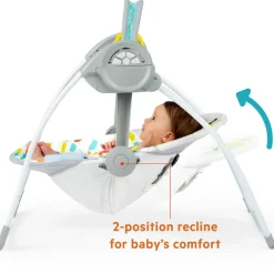 Bright Starts Playful Paradise Portable Swing Best