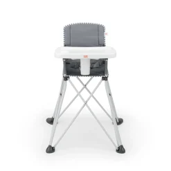 Bright Starts Pop 'N Dine High Chair Grey Outlet