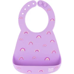 Bumkins Silicone Bib Rainbows Clearance