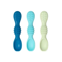 Bumkins Silicone Dipping Spoons 3pk Hot