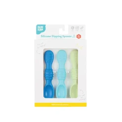 Bumkins Silicone Dipping Spoons 3pk Hot
