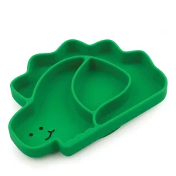 Bumkins Silicone Grip Dish - Dinosaur Online