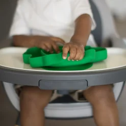 Bumkins Silicone Grip Dish - Dinosaur Online