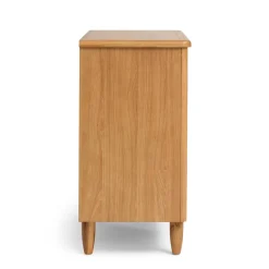 Cariboo George Dresser Natural Oak/Brass Pulls Best