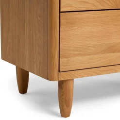 Cariboo George Dresser Natural Oak/Brass Pulls Best