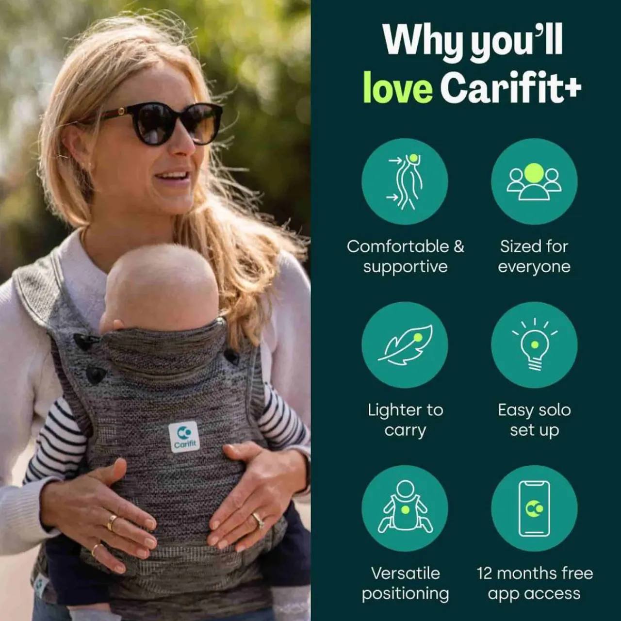 Carifit + Multi-Position Baby Carrier Clearance