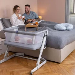 Chicco Next2Me Pop Up Crib Grey Mist Best