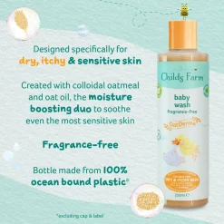 Childs Farm OatDerma Baby Wash Fragrance-Free Outlet