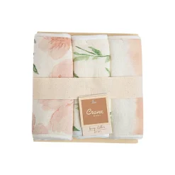 Crane Baby Burp Cloths - 3 Pack Sale
