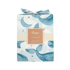 Crane Baby Co-Sleeper Fitted Sheet - Caspian Collection Caspian Whale Discount
