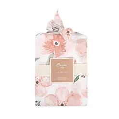 Crane Baby Cot Fitted Sheet - Parker Collection - 132 x 71cm Parker Floral Best