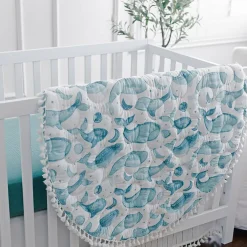 Crane Baby Reversible Quilted Playmat - Caspian Outlet