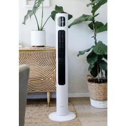 Crane Tower Fan and Air Circulator (116 cm) - White New