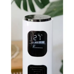 Crane Tower Fan and Air Circulator (116 cm) - White New