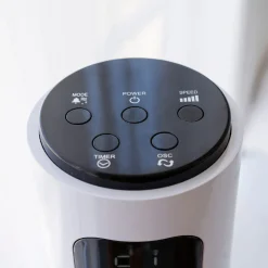 Crane Tower Fan and Air Circulator (116 cm) - White New