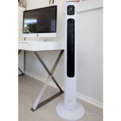 Crane Tower Fan and Air Circulator (116 cm) - White New