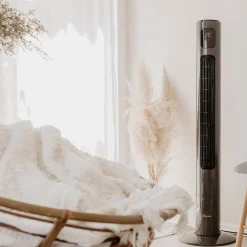 Crane Tower Fan and Air Circulator (116 cm) - Charcoal Discount