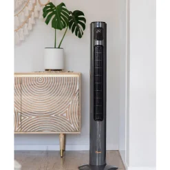 Crane Tower Fan and Air Circulator (116 cm) - Charcoal Discount