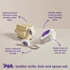 Doddl Beginner Cutlery Set - 3 Piece Online