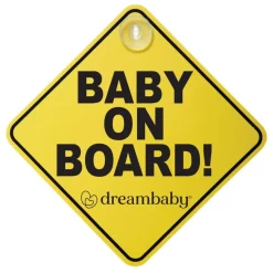 Dream Baby Dreambaby Baby On Board Sign - Yellow Hot