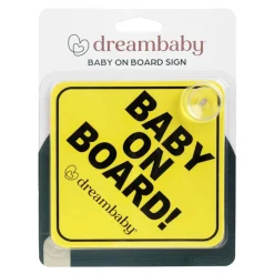 Dream Baby Dreambaby Baby On Board Sign - Yellow Hot