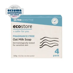 Eco Store Ecostore Ultra Sensitive Oat Milk Soap 4pk Fashion