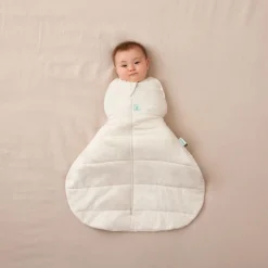 Ergopouch 2.5 tog Organic Hip Harness Cocoon Swaddle Bag Oatmeal Marle Best